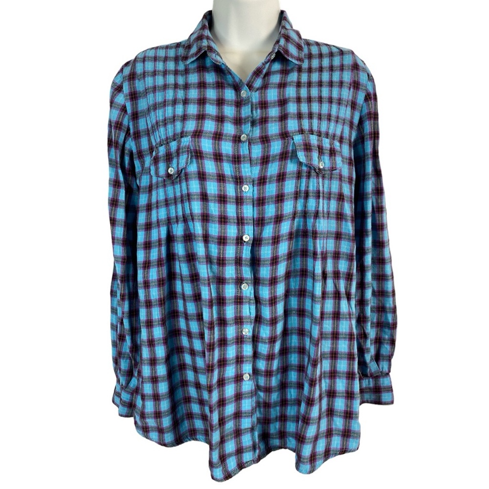 Sundance Country Chic Easy Shirt Size Small